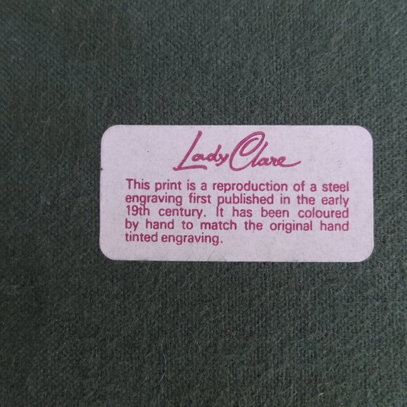 Vtg Set of 4 Lady Clare Dublin Pimpernel coasters- $18 - Picture 3 of 7